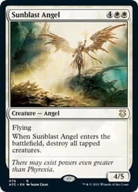 Sunblast Angel from Commander: Adventures in the Forgotten Realms