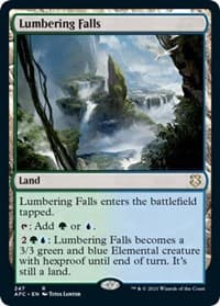 Lumbering Falls from Commander: Adventures in the Forgotten Realms