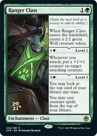 Ranger Class from Prerelease Cards