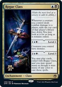 Rogue Class from Prerelease Cards