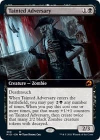 Tainted Adversary (Extended Art) from Innistrad: Midnight Hunt