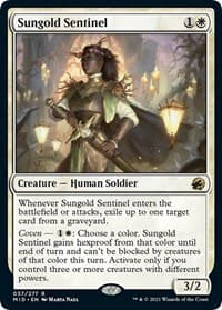 Sungold Sentinel from Innistrad: Midnight Hunt