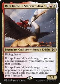 Rem Karolus, Stalwart Slayer from Innistrad: Midnight Hunt