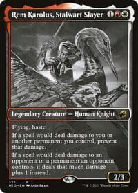Rem Karolus, Stalwart Slayer (Showcase) from Innistrad: Midnight Hunt
