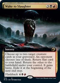Wake to Slaughter (Extended Art) from Innistrad: Midnight Hunt