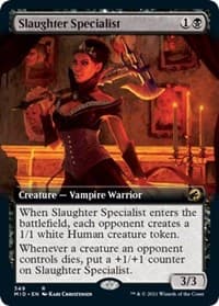 Slaughter Specialist (Extended Art) from Innistrad: Midnight Hunt