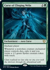 Curse of Clinging Webs from Commander: Innistrad: Midnight Hunt