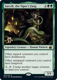 Saryth, the Viper's Fang from Prerelease Cards