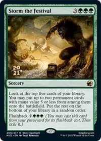 Storm the Festival from Prerelease Cards