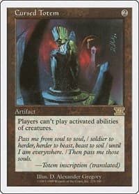 Cursed Totem from Classic Sixth Edition