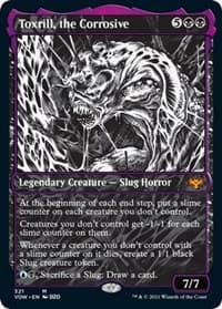Toxrill, the Corrosive (Showcase) from Innistrad: Crimson Vow