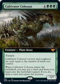 Cultivator Colossus (Extended Art) from Innistrad: Crimson Vow
