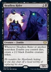 Headless Rider from Innistrad: Crimson Vow