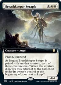 Breathkeeper Seraph (Extended Art) from Commander: Innistrad: Crimson Vow