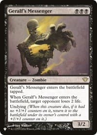 Geralf's Messenger from The List Reprints