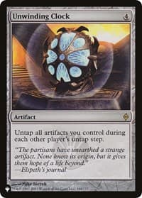 Unwinding Clock from The List Reprints