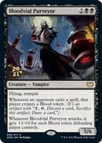 Bloodvial Purveyor from Prerelease Cards
