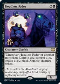 Headless Rider from Prerelease Cards