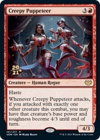 Creepy Puppeteer from Prerelease Cards