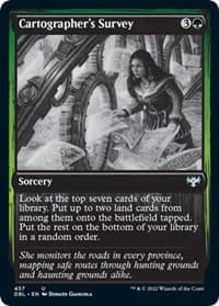 Cartographer's Survey from Innistrad: Double Feature