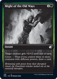 Might of the Old Ways from Innistrad: Double Feature