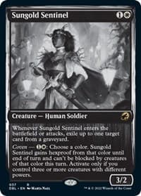 Sungold Sentinel from Innistrad: Double Feature