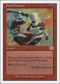 Final Fortune from Classic Sixth Edition