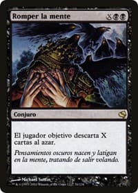 Mind Shatter (Spanish) - "Romper la mente" from Magic Encyclopedia 2011 (Salvat)