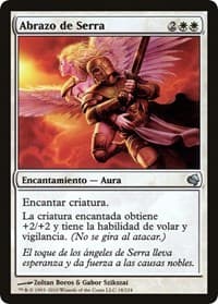 Serra's Embrace (Spanish) - "Abrazo de Serra" from Magic Encyclopedia 2011 (Salvat)