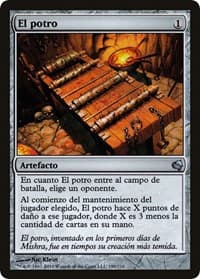 The Rack (Spanish) - "El potro" from Magic Encyclopedia 2011 (Salvat)