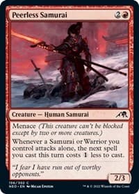 Peerless Samurai from Kamigawa: Neon Dynasty
