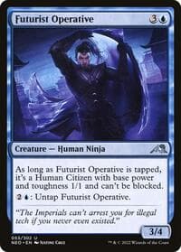 Futurist Operative from Kamigawa: Neon Dynasty