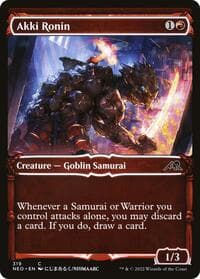 Akki Ronin (Showcase) from Kamigawa: Neon Dynasty
