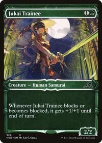 Jukai Trainee (Showcase) from Kamigawa: Neon Dynasty