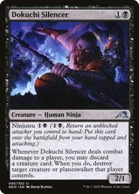 Dokuchi Silencer from Kamigawa: Neon Dynasty