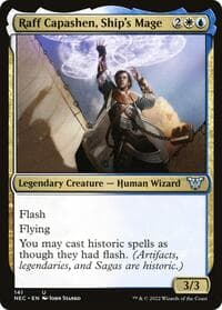 Raff Capashen, Ship's Mage from Commander: Kamigawa: Neon Dynasty