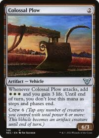 Colossal Plow from Commander: Kamigawa: Neon Dynasty