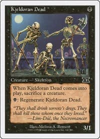 Kjeldoran Dead from Classic Sixth Edition