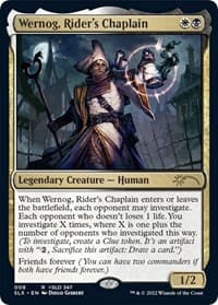 Wernog, Rider's Chaplain from SLX Cards
