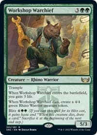 Workshop Warchief from Streets of New Capenna