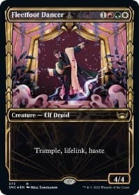 Fleetfoot Dancer (Gilded Foil) from Streets of New Capenna