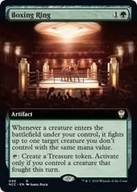 Boxing Ring (Extended Art) from Commander: Streets of New Capenna