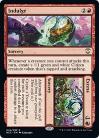 Indulge // Excess from Commander: Streets of New Capenna