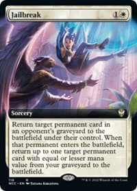 Jailbreak (Extended Art) from Commander: Streets of New Capenna