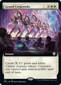 Grand Crescendo (Extended Art) from Commander: Streets of New Capenna