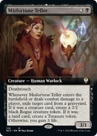 Misfortune Teller (Extended Art) from Commander: Streets of New Capenna