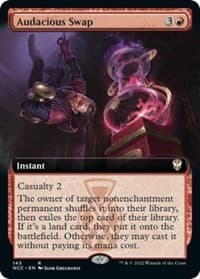 Audacious Swap (Extended Art) from Commander: Streets of New Capenna