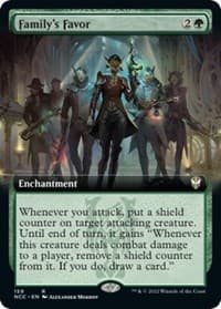 Family's Favor (Extended Art) from Commander: Streets of New Capenna