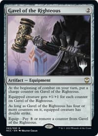 Gavel of the Righteous from Promo Pack: Streets of New Capenna