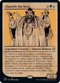Alaundo the Seer (Showcase) from Commander Legends: Battle for Baldur's Gate